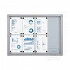 Whiteboard with Locking Sliding Glass Doors