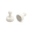 Boards Direct Super Strong Skittle Magnets White Pack of 10
