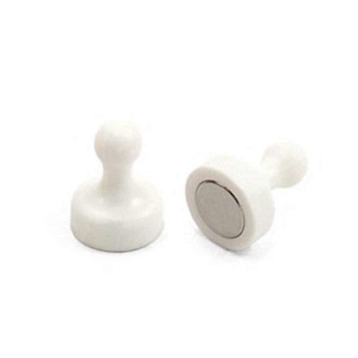 Boards Direct Super Strong Skittle Magnets White Pack of 10