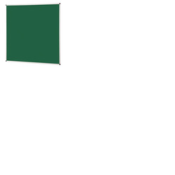Metroplan Felt Noticeboard 1200 x 1200mm Green