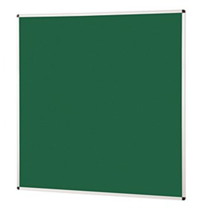 Metroplan Felt Noticeboard 1200 x 1200mm Green