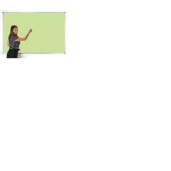 Colourwipe Wall Board 1200 x 1200mm Green