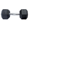 DKN Rubber Hex Dumbbells