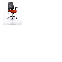 Relay Mesh Back Task Chair Tabasco Red Seat Black Back