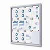 Indoor/Outdoor Lockable Whiteboard