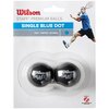Wilson Staff Blue Dot Squash Balls - Pack of 2