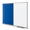 Nobo 1902258 Combo Board 900 x 1200mm Drywipe/Blue Felt