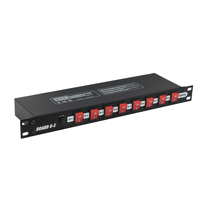 8 Way Switch Controller With IEC Outlets
