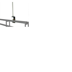 Doughty Short Curtain Rail Support Bracket 60mm