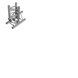 Aluminium Trussing TRIO 290 3-Way Corner T Vertical