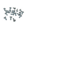 19" Rack Screw M6 x 12mm Pack of 20