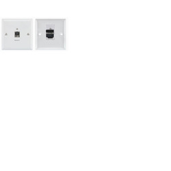 Cat5e RJ-45 Wall Connector Plate