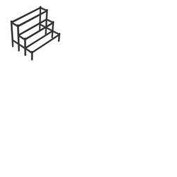 Doughty Easydeck Triple Step 690mm High