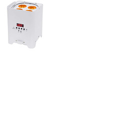 Battery Powered LED Uplighter RGBA - White Casing