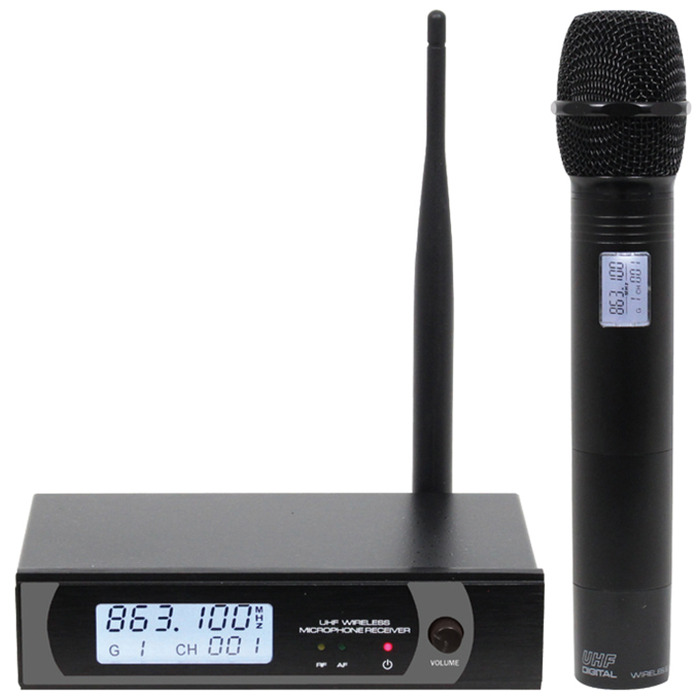 UHF Handheld Radio Microphone System (863. 1Mhz)