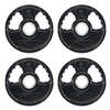 York 4 x 5kg G2 Rubber Thin Line Olympic Weight Plates