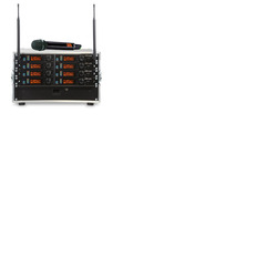 JTS UF-20R Rack n Ready Microphone System 8 Channel Handheld