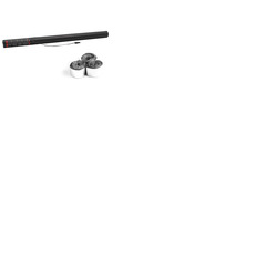 Electric Metallic Streamer Cannon 80cm Silver
