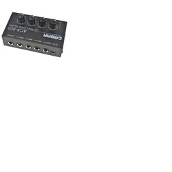 4 Channel Mono Line Level Audio Mixer With Separate Volume Controls