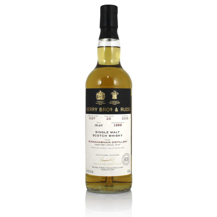 Bunnahabhain 1989 28 Year Old Berry's Cask #6087