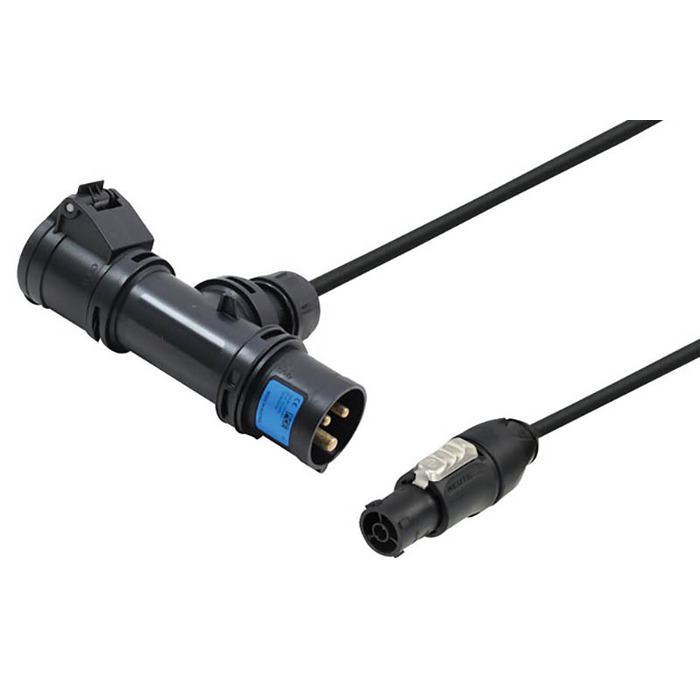 PowerCON TRUE1 Top to PCE16A T Connector - 1m