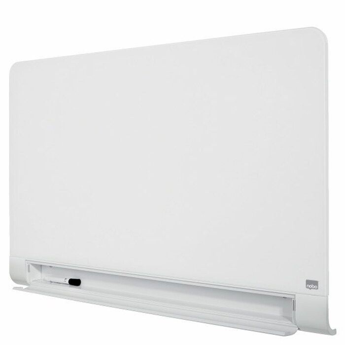 Nobo 1905193 Impression Pro Glass Board with concealed pen tray