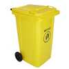 240 Litre Yellow Wheelie Bin