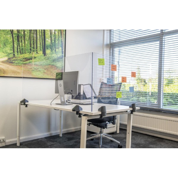 Clear Desk Divider Screen