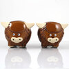Highland Cow Cruet Set