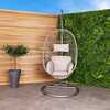 Egg Shaped Rattan Swing Chair