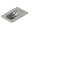 Recessed Steel Caster Dish - For Casters up to 100mm