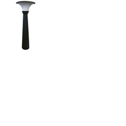 Anthracite Tall Garden LED Post Light 12V