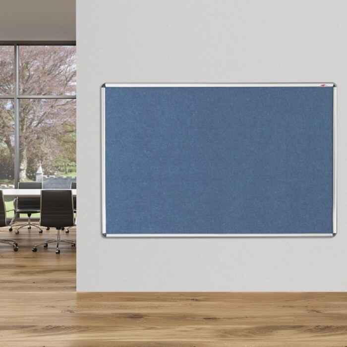 Shield Resist-a-Flame Coloured Frame Eco-Colour Noticeboard
