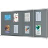 Nobo 1915339 Premium Plus Lockable Noticeboard