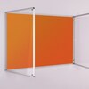 ColourPlus Tamperproof Noticeboard 2400 x 1200mm Orange