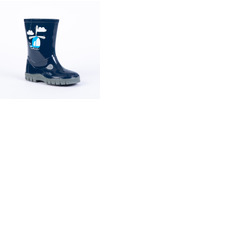 Woodstock Kids Navy Helicopter Wellington Boots