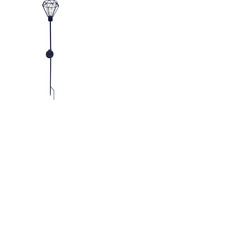 Cable Free Solar Garden Light - Diamond Wire Design - Stake Support