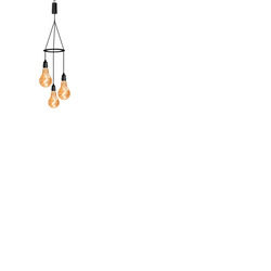 Battery Powered Pendulum 3 x Hanging Lights with Timer