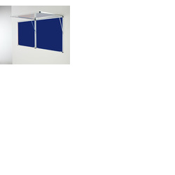 Eco-Sound Top-Hinged Corridor Tamperproof Blazemaster Noticeboard