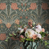 Apelviken Tulip Wallpaper Green Pink Galerie 33010