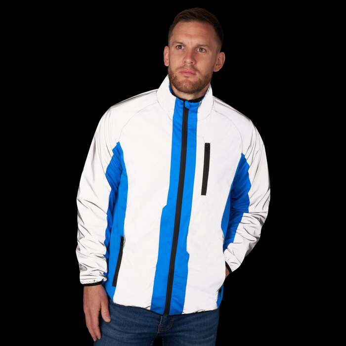 BTR High Visibility Reflective Cycling & Running Jacket. High Vis
