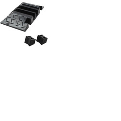 2 Channel Cable Ramp End Terminal