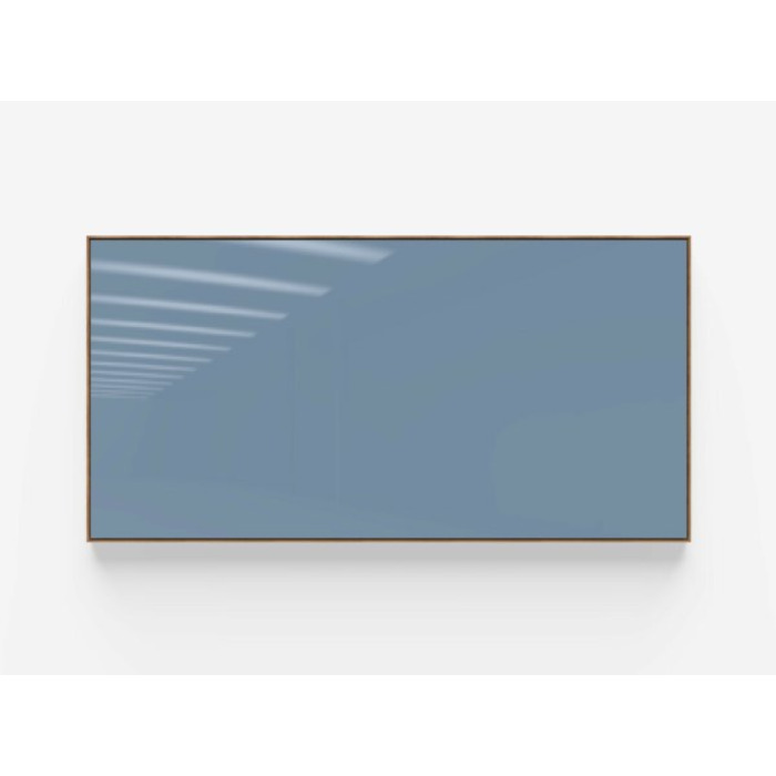 'Area' Oak Framed Glass Board