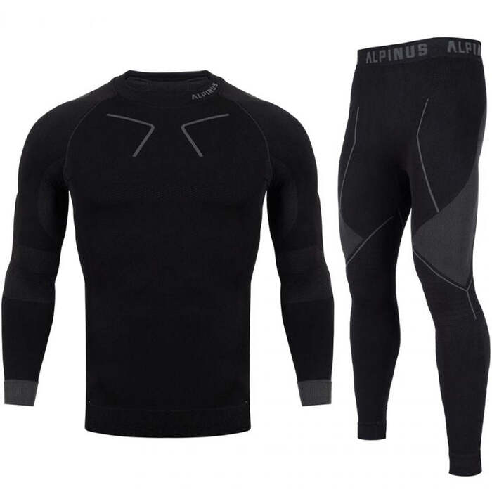 Alpinus Men's Tactical Base Layer Set Thermoactive Underwear