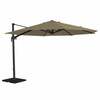 Alexander Rose 3. 5m Cantilever Round Garden Parasol