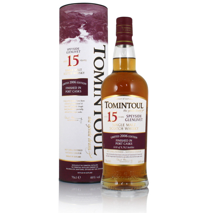 Tomintoul 2006 15 Year Old Port Cask