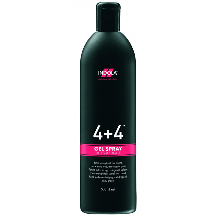 Indola 4+4 Gel Spray 500ml (Refill)