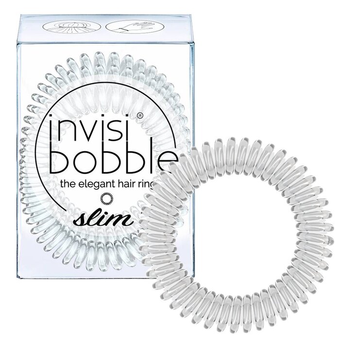 Invisibobble Slim - Crystal Clear