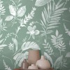 Eden Wallpaper Collection Tane Leaf Green Muriva L98904