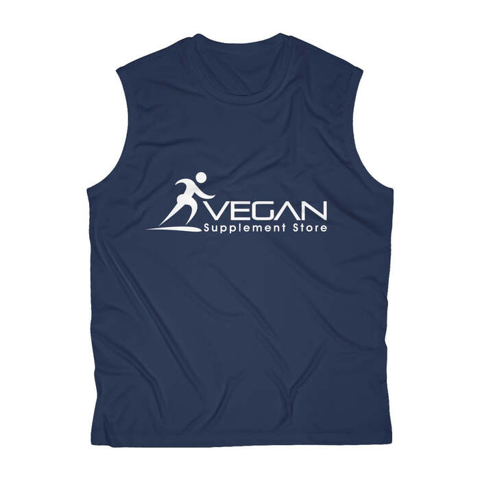 Men's Sleeveless Performance Tee, True Navy / XL